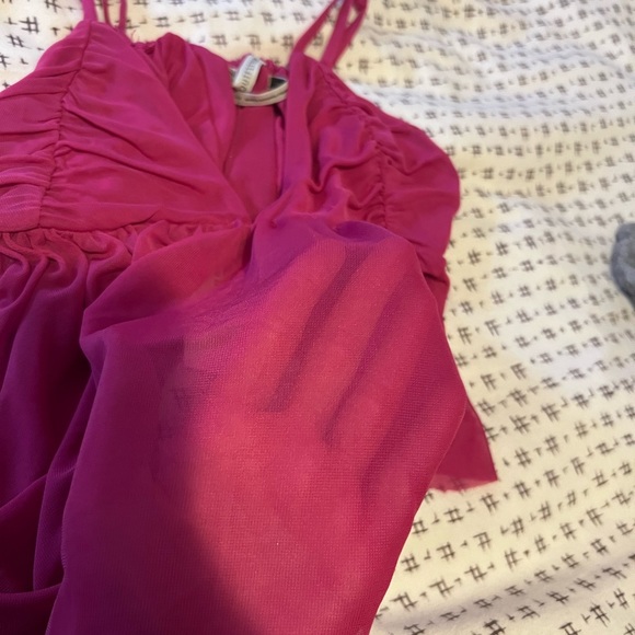 Urban Outfitters Lila Mesh Babydoll Cami top - Picture 8 of 8